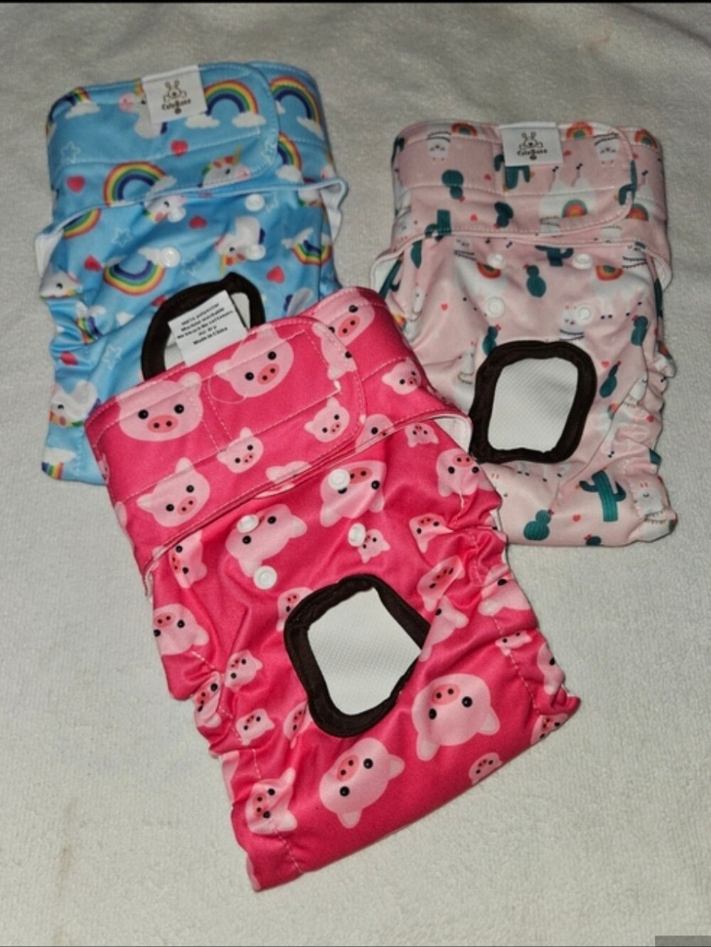 Dogs Reusable Diapers MED